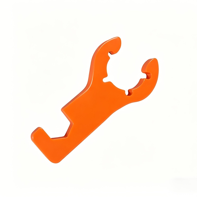 TEMU Dual-head Gas Cylinder Wrench - Heavy-duty Pvc Camping Tool Special For Rvs. Gas Bottle Wrench Fits Most Gas Cylinders, Multi-functional Valve