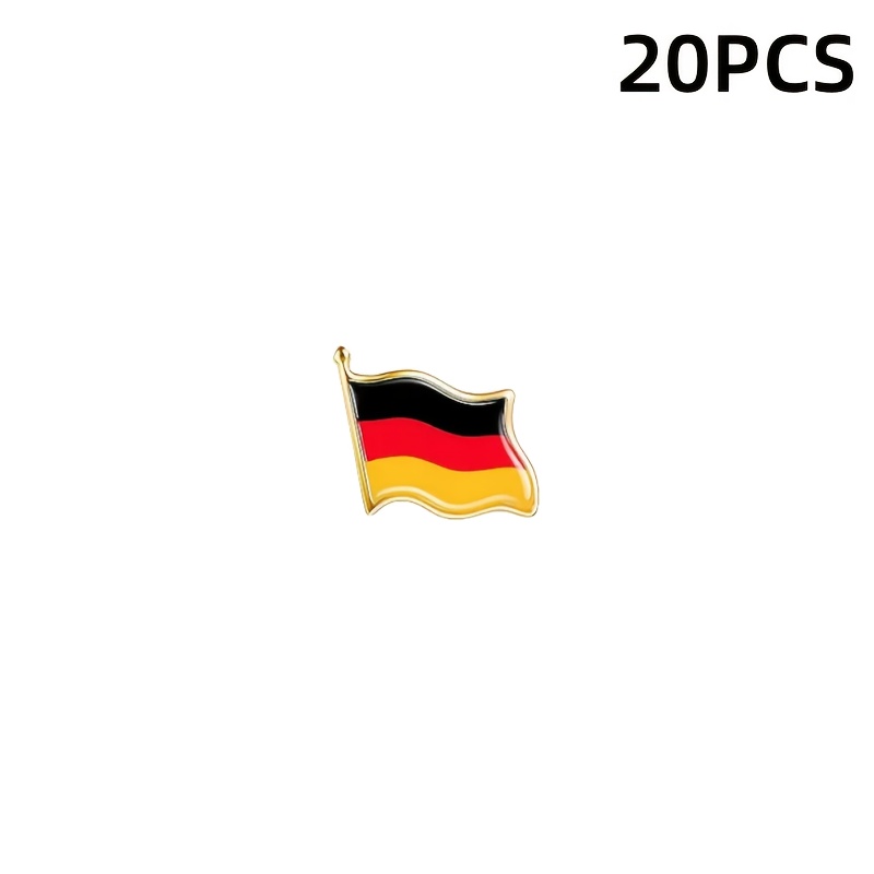 E-shop 20 Deutsche Flaggen-Anstecknadeln Accessoires