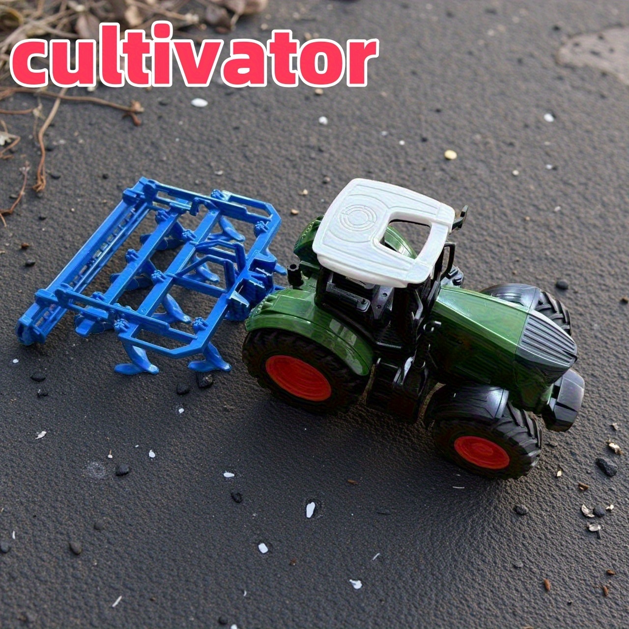 Agricultural Tractor Toy with Farming Tool