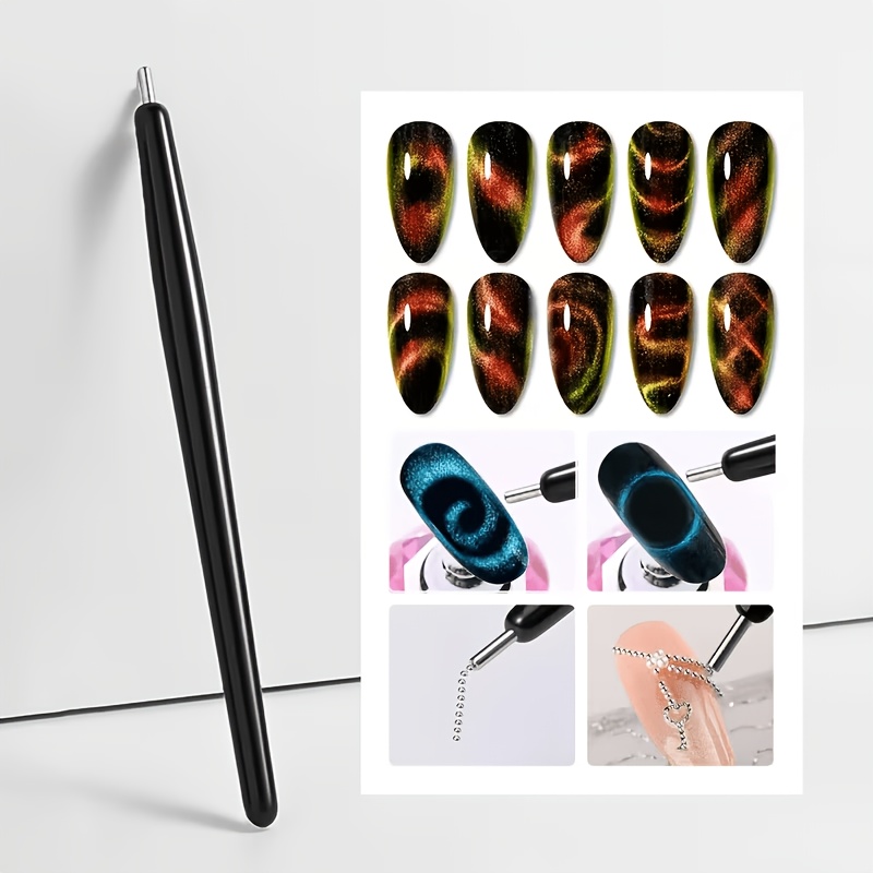 5pcs Cat Eye Nail Design Tools for Various Patterns