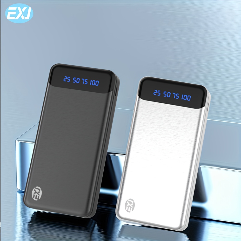 

Exj Power Bank 20000mah 22.5w Fast Charging With Digital Display External Battery Portable Charger Power Bank For Iphone16 Pro, 15, 14, 13, For Ipad//samsung