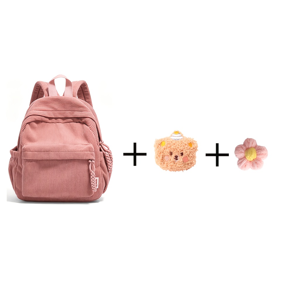 TEMU Personalized School Backpack With Name/initials - Lightweight Suitable For School, Summer Camp,, &, Adjustable Straps & Zipper Closure,,