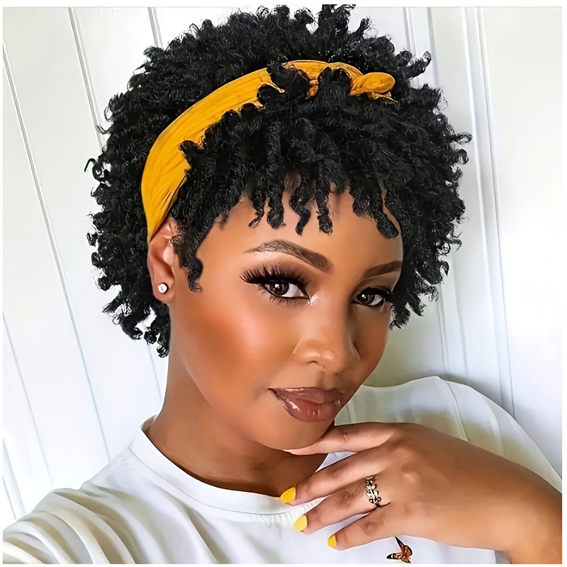 TEMU Short Dreadlock Wig For Women And Men Cut Wig Synthetic Short Dreads Wig Afro Curly Locs Hair Wigs Black Short Braided Wigs Afro Kinky Twist Wigs 1b Short Afro Hair Wig Heat Resistant Fiber