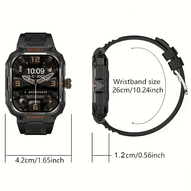 Latest Men's Smartwatch with 2-In-1 Wireless Headset