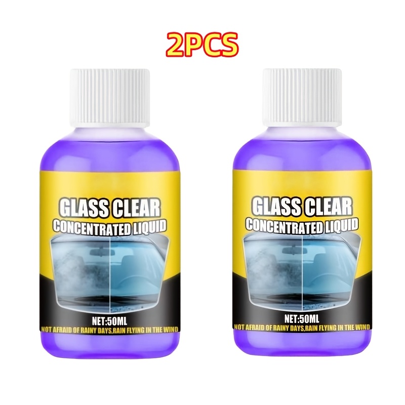 Image of 2pcs Nano Repellent, Suitable For Car Glass, Helmets, Windshields, And Interior Glass, Rain And Spray, 2026 New Stain Remover