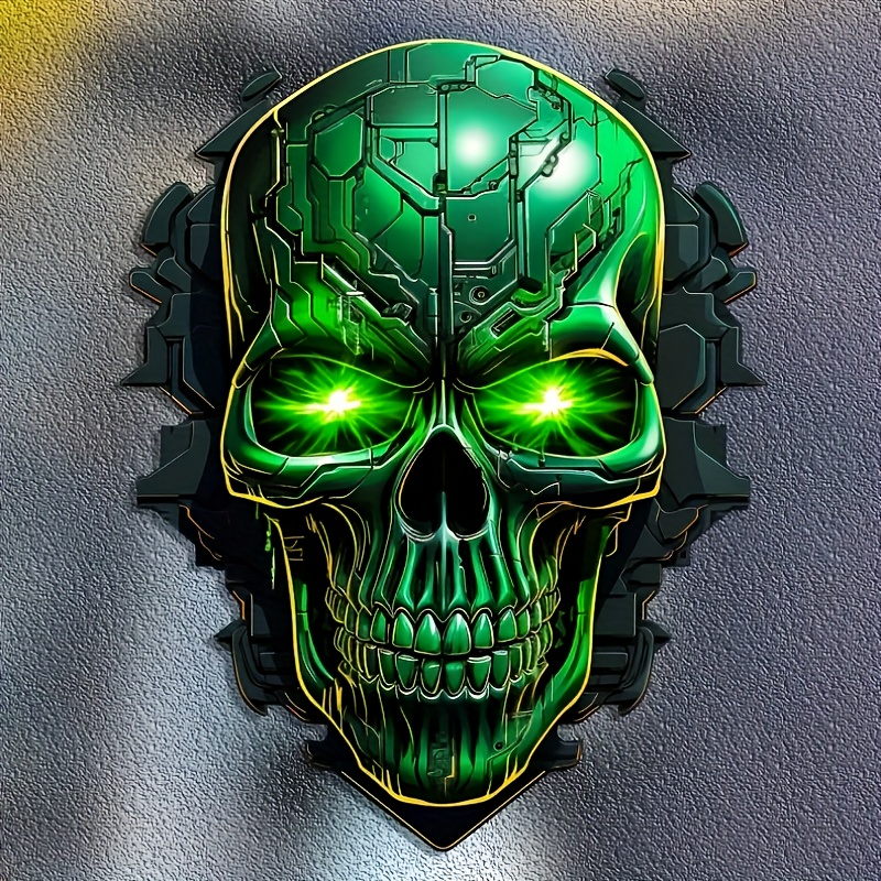 Fine Heavy Metal Sticker - Car Luggage Trunk Laptop Waterproof Decal