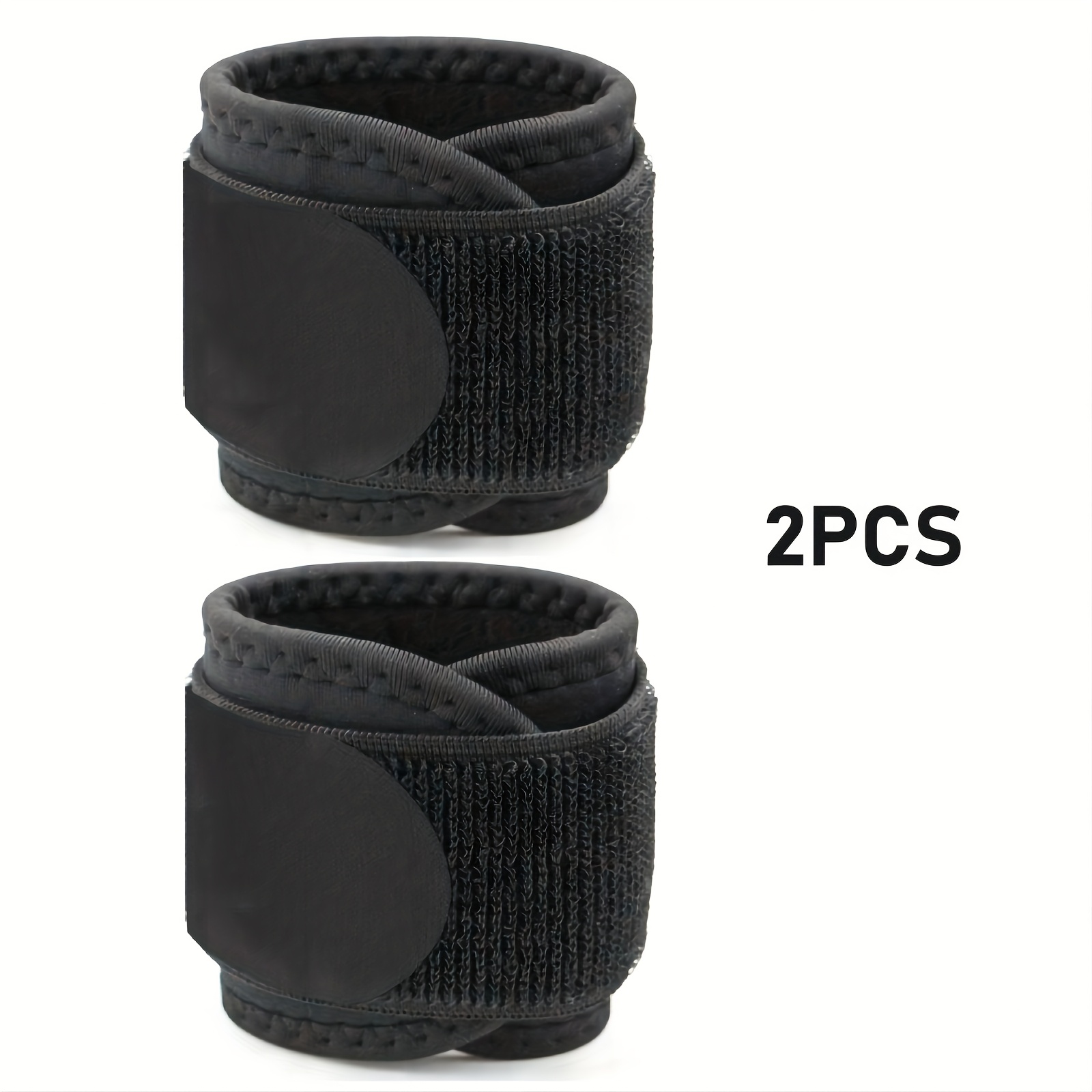 Fitness Essential, 2- Sports Wristbands, Breathable Compression For Gym/weightlifting - Improve Athletic Performance
