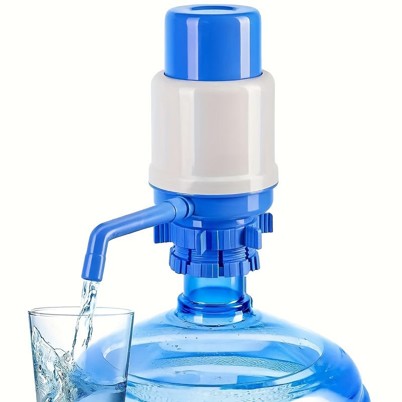 

Easy-press Manual Water Dispenser - Bpa-free, Portable Drinking Fountain For Bottled Water, Safe & Reliable