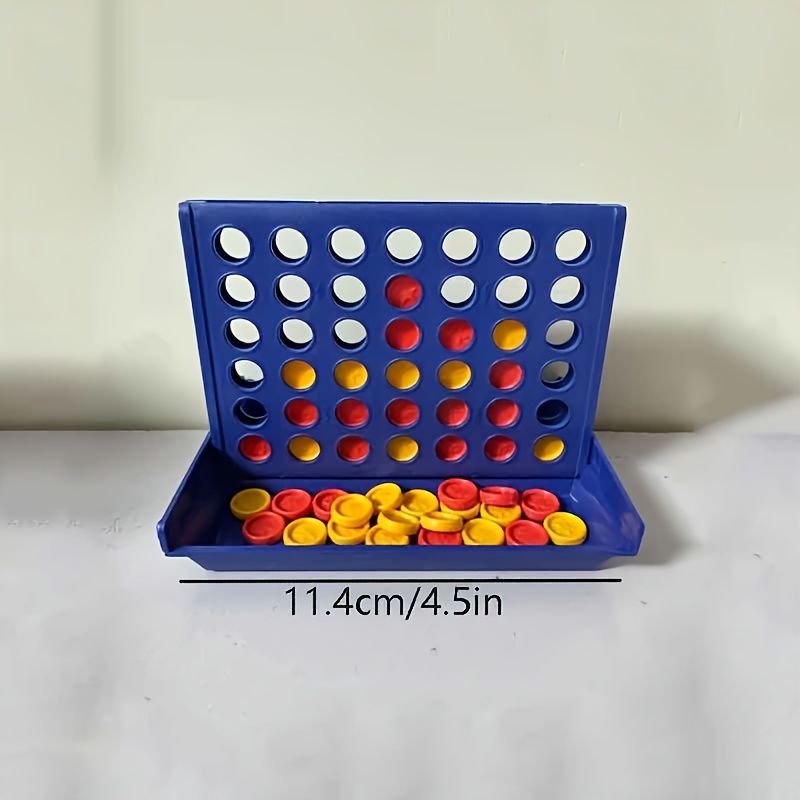 Image of 4 Connect In A Row 4 In A Row Game Classic For Family Up 4 Classic Board Game Game Easy To Set Up, Play, Storage For