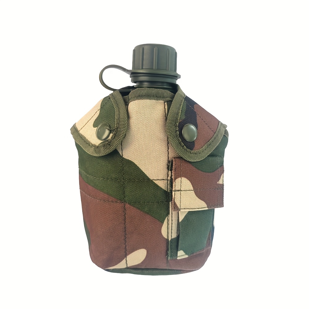Image of 1pc Large Capacity Outdoor Sports Kettle, With A Capacity Of 1l, Suitable For Use In Hiking, Camping, Trekking, Cycling, Travel And Other