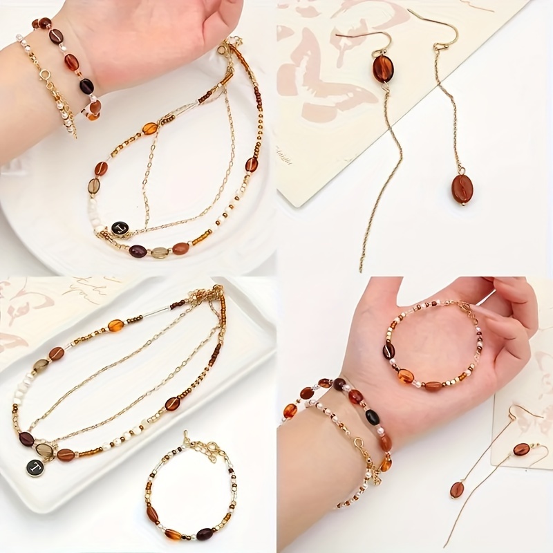 

50pcs - Assorted For Diy Bracelets & Phone , Jewelry Making