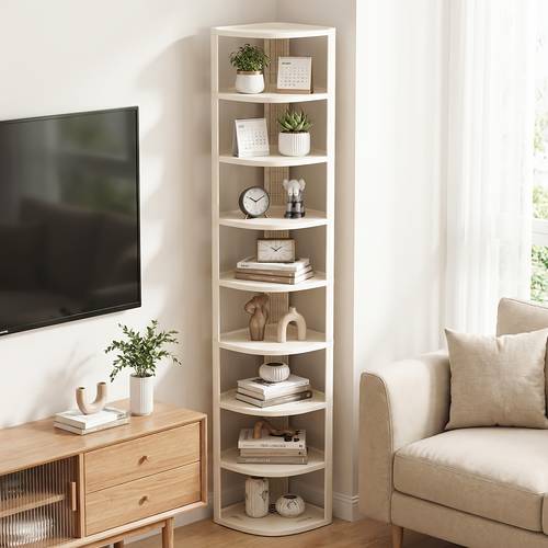 4 7 9 tier multipurpose corner shelves space saving sturdy storage rack no drill organizer stackable shoe holder for bathroom kitchen entryway closet