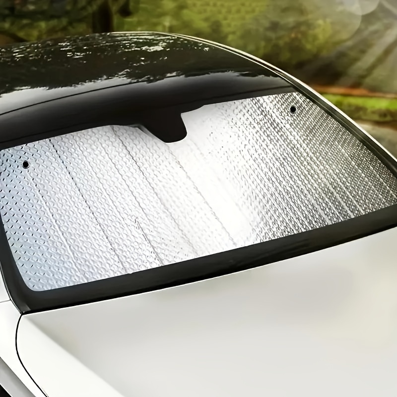 

Foldable Car Sunshade - Blocks Uv Rays And Insulates Heat