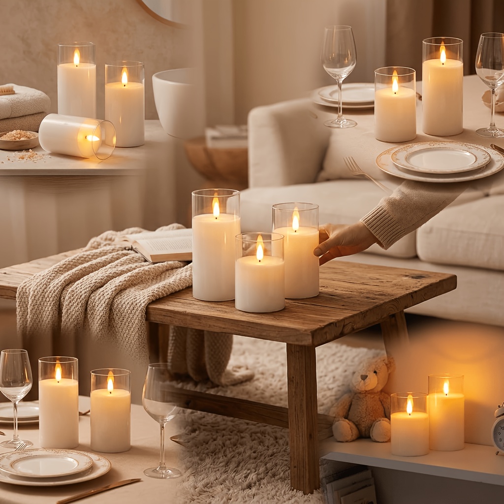 Valentine's Day Remote Control Battery-Powered Electronic Candles