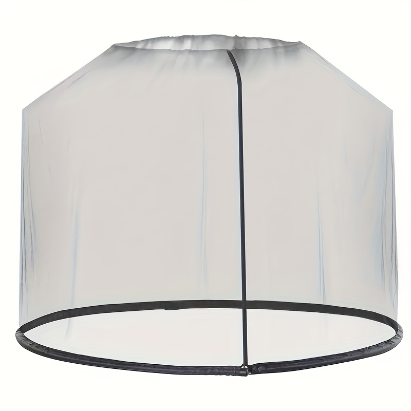 

1pc 9/10ft Patio Umbrella Screen, Height And Diameter Adjustable, Suitable For Outdoor Patio Camping Umbrella, Outdoor Camping Supplies