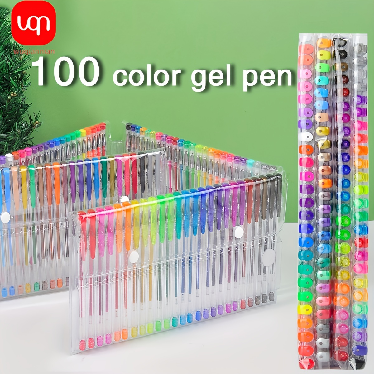 100 color deals gel pens