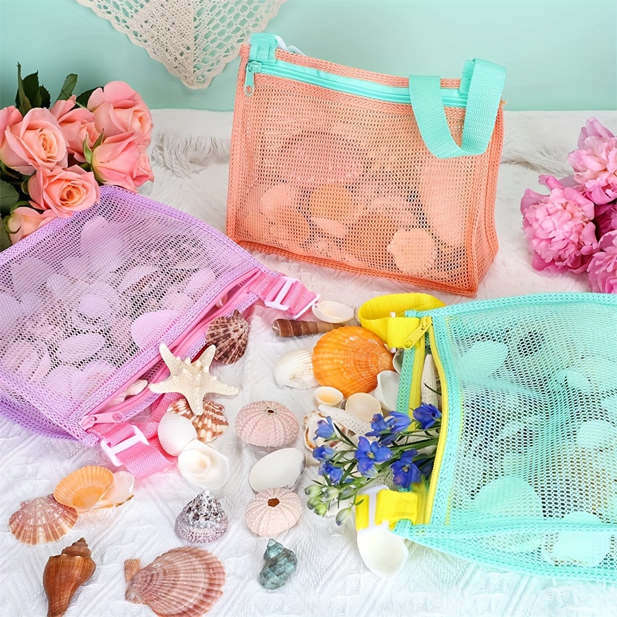 3pcs large capacity mesh bags toys storage bag swimming Temu