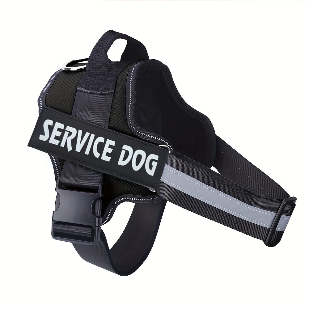 

No-pull Dog Harness Reflective Dog Vest Breathable Adjustable Pet Harness With Handle For Easy Walking And Training For Small, Medium And Large Dogs