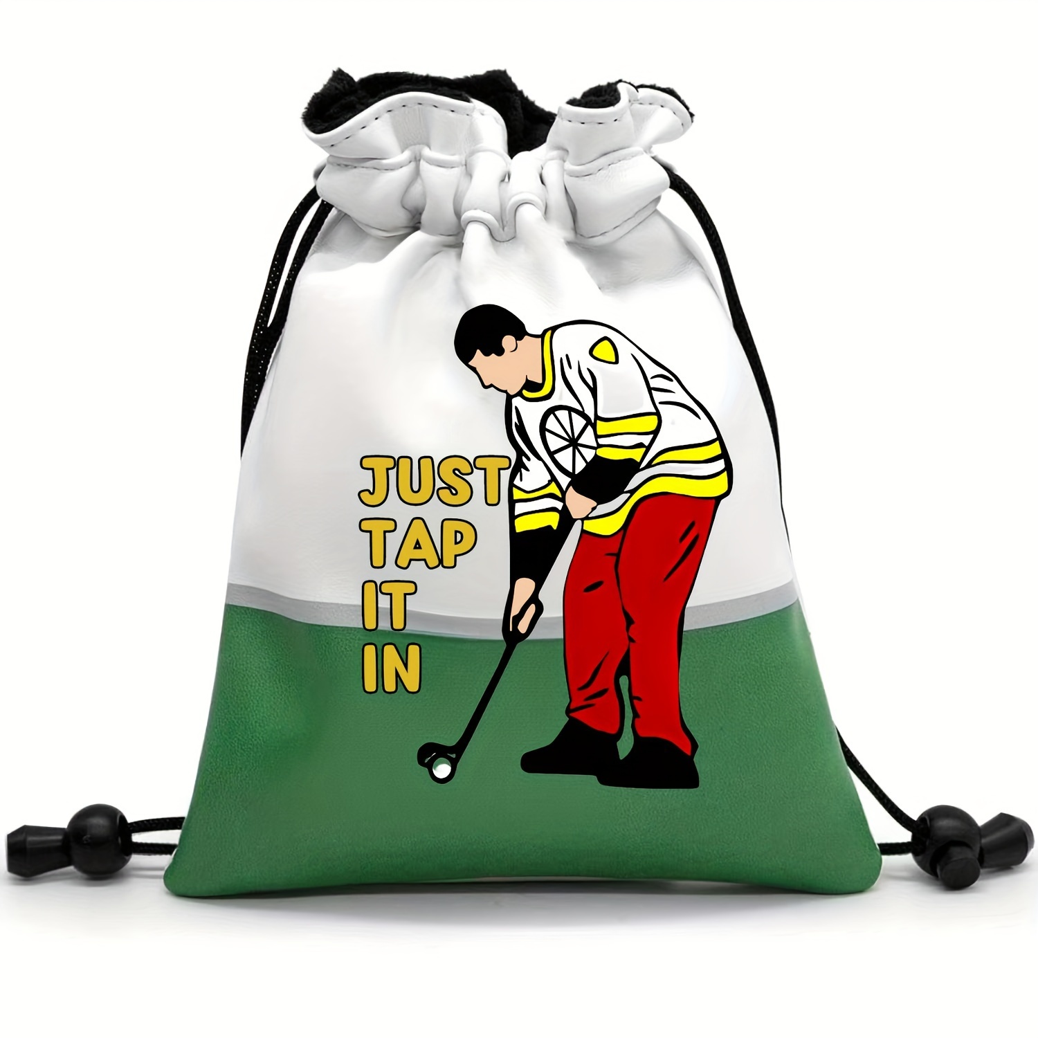 

Golf Valuables Pouch, Golf Pouch With Drawstrings, Golf Tee Bag For Men Women, Great Golf Gift For Dad And Golf Lovers