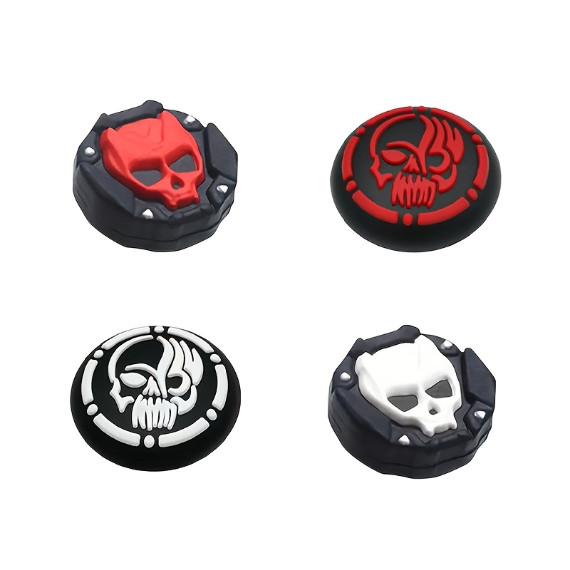 TEMU Reusable Silicone Joystick Caps For One, Ps5/ps5 Slim, Ps4, Ps3, /s, Switch Pro | Non-slip, Sweat-resistant, Soft And Durable, Easy To Clean,