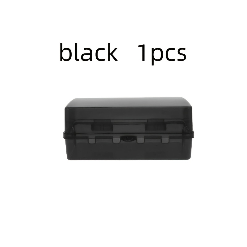 TEMU Black [1pc] Housse de protection étanche pour multiprise, boîtier étanche pour prise extérieure, protection de prise, extension d'extérieur,