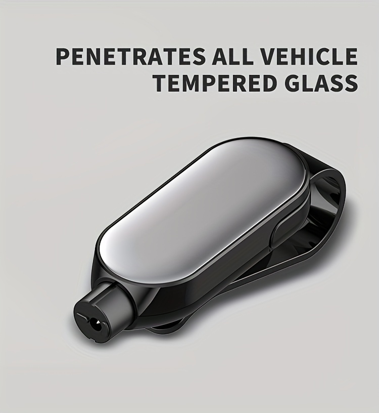 a two in one emergency escape tool this safety hammer   conveniently attached to a makeup   and is designed for quick escape featuring a   breaker for vehicles Product details 8