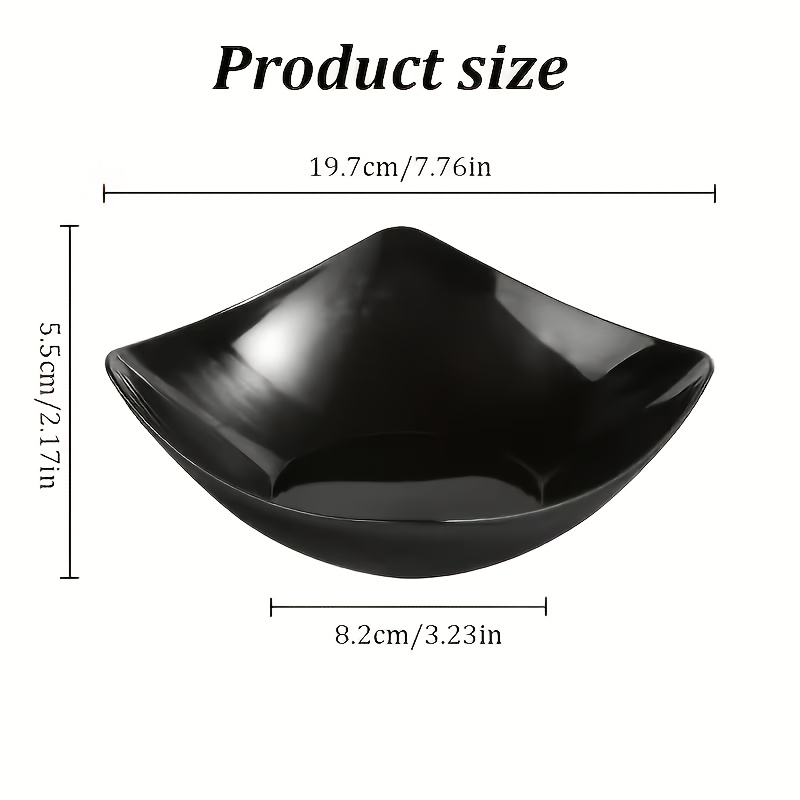 TEMU 4pcs Are Suitable For Daily . The Smooth Wavy Square Shape With Exudes A Sense Of Luxury. Is Dirt-resistant And Easy To Clean, Picky Styles.