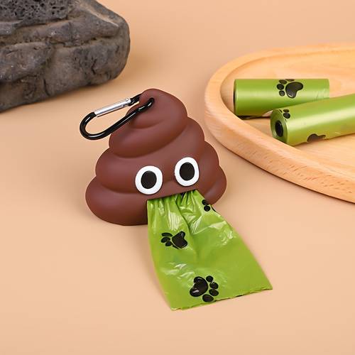 dog bag dispenser portable pet waste for dogs cats outdoor use dog bag container set