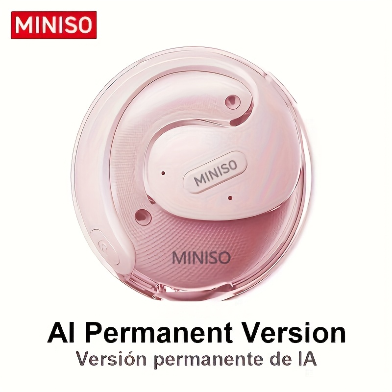 Miniso X15pro Wireless Wireless Headphones 3d Directional , Voice Translation For Face-to-face , Along With High-definition Call Quality. Feature Ows Open- And Noise Cancellation