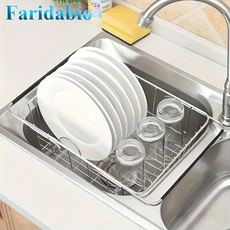 

Faridabio 1pc Steel Strainer Organizer, Retractable, For Horizontal & , , -, For , Fruits, Vegetables , For Apartments