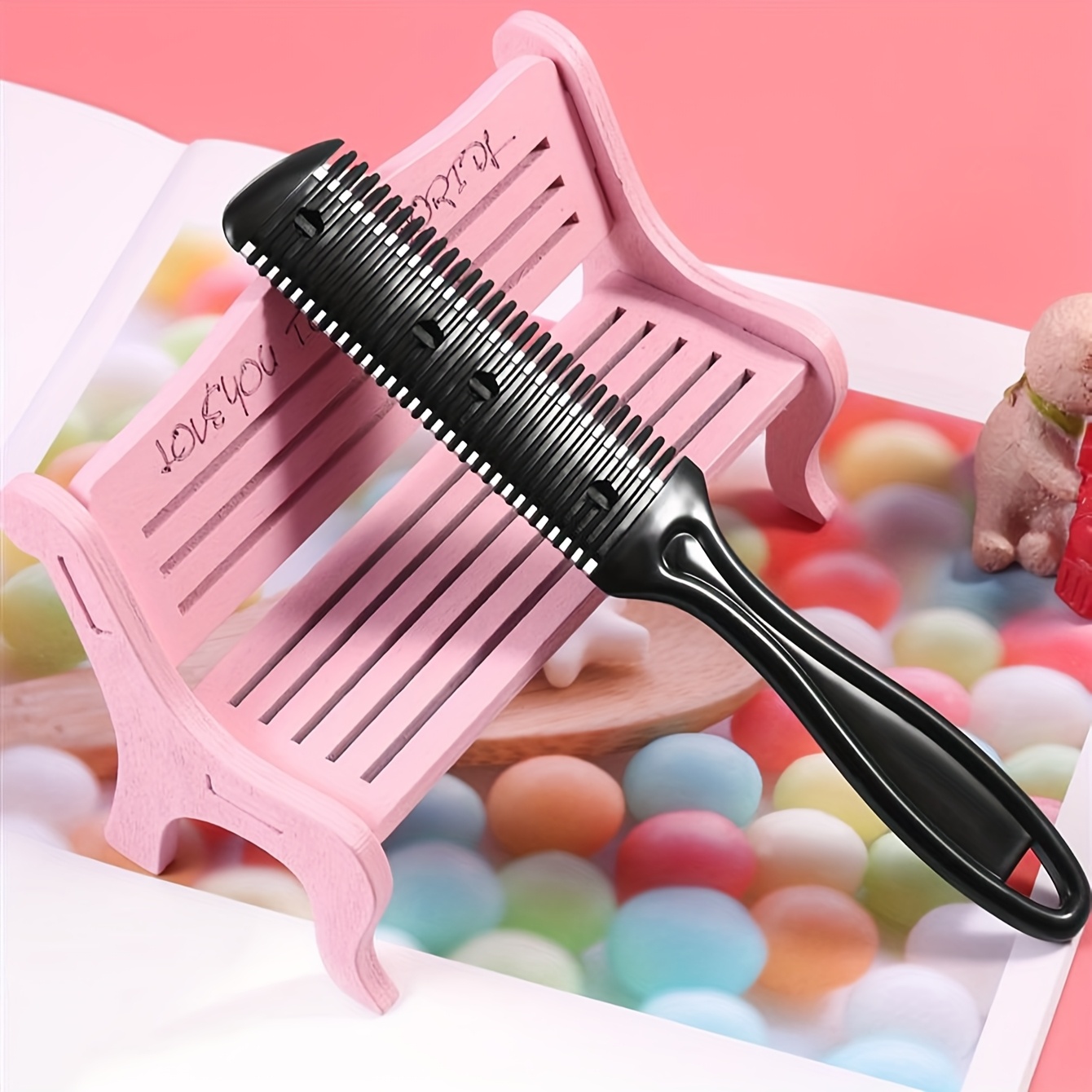 フェザー 木製 レザー カミソリ 理容 剃刀 床屋 櫛 コーム barber bcbedf74-c2aa-4606-9ed3-
