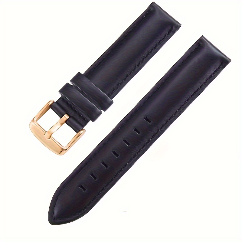 Juwaacoo Leder Uhrenarmband Damen - Elegantes Ersatzarmband Für Alle Uhren Von 12-24mm