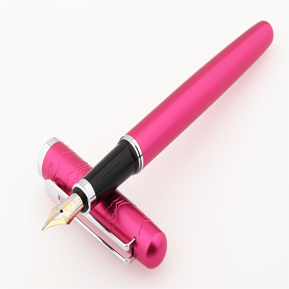 1pc Luxury Quality 6 Colors Fountain Pen Student School Stationery Suppliesn