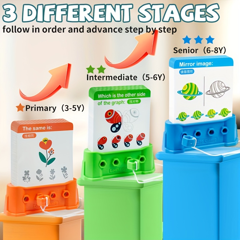 Logical Key Toy Learning Game for Boys and Girls, 3 Styles Available