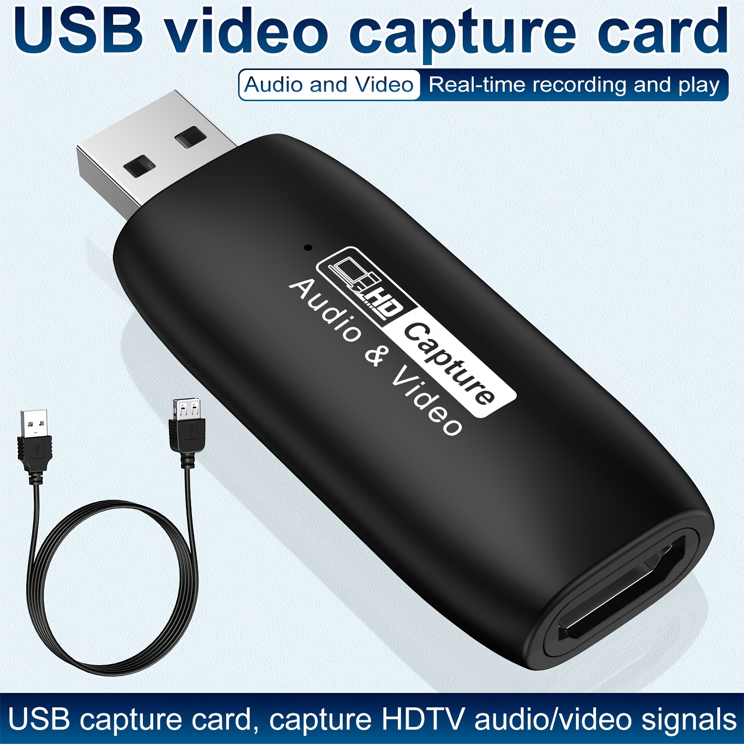 

4k Hdtv To Usb - 1080p Hd Broadcast & Recording, Ideal For Gaming, Streaming, Teaching &