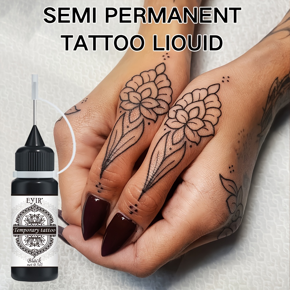 Black Tattoo Paste - Waterproof and Long-Lasting