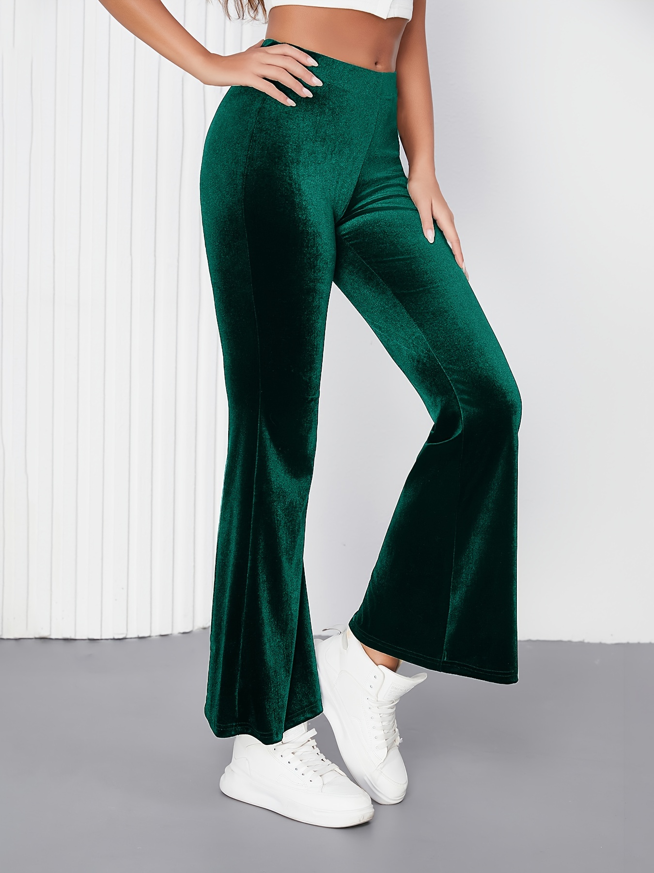 Flare Womens Black Boot Leg Trousers Women Sexy Flare Pants