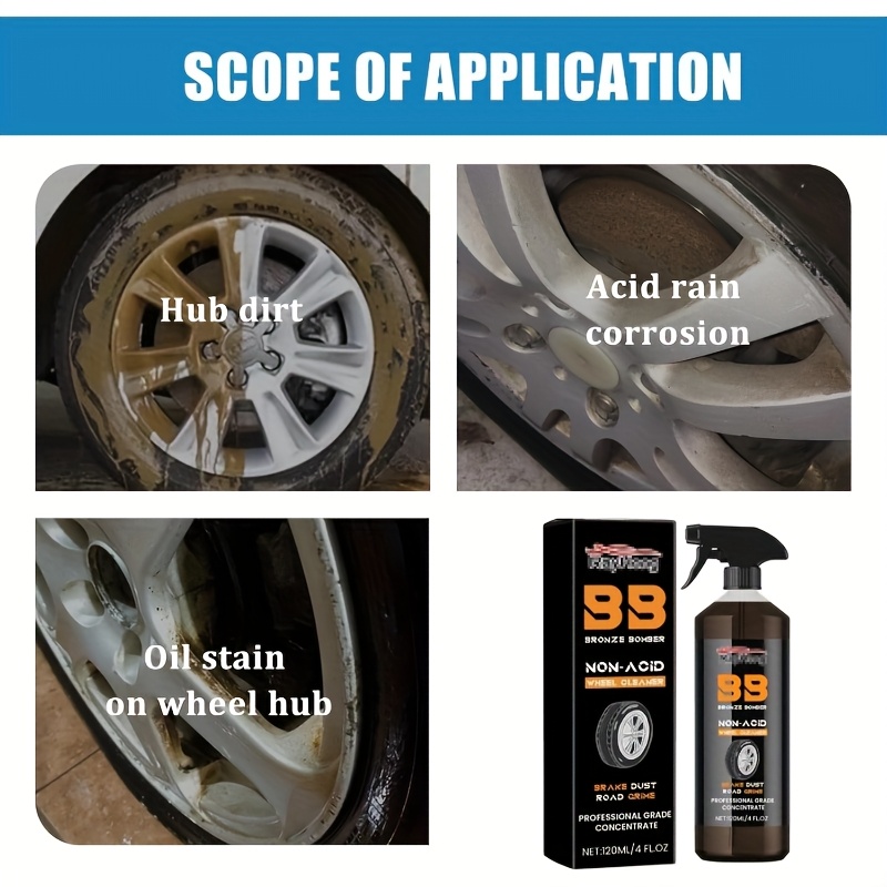 car rust removal polishing and stain removal cleaner for car tire refurbishment suitable for car enthusiasts for maintaining cars christmas gift Product details 4