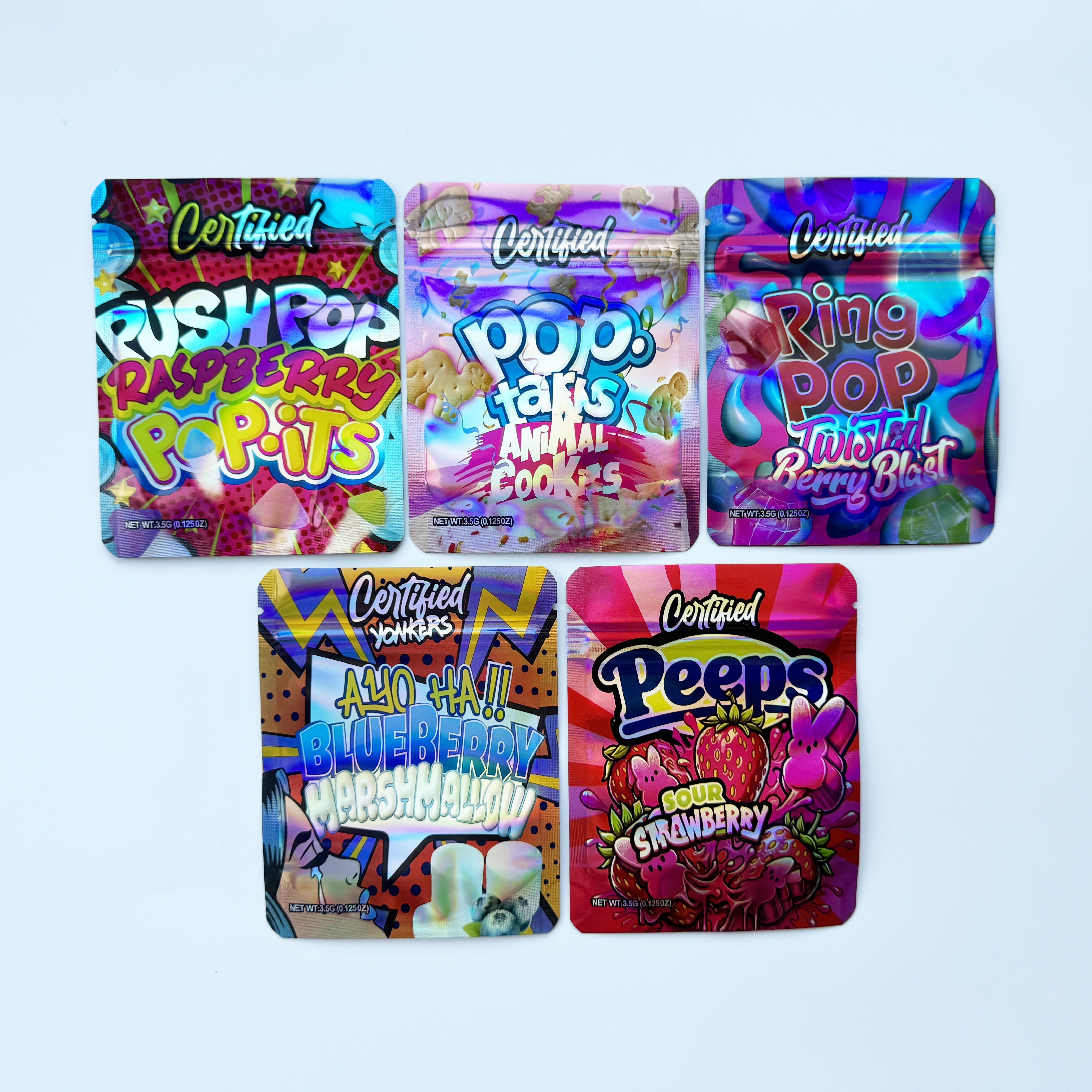 3 5 mylar bags sold on Temu United States