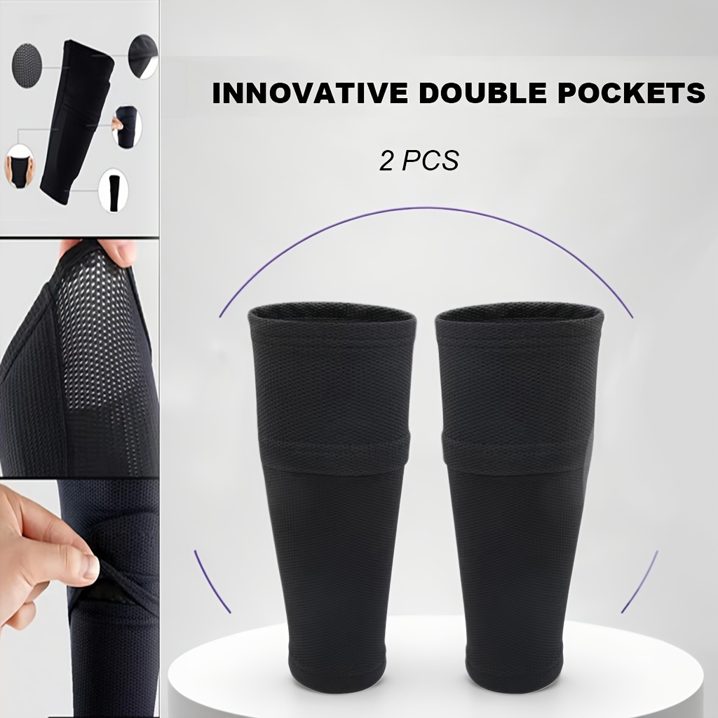 2 stk./ leggbeskyttere   fotball leggbeskyttere for fotball sport -   ny stil av leggbeskyttere (s/m/l) - fotball leggbeskyttere ben, fotball legg sokker ekstra romslig design for   - fotballutstyr -   for sommerleirer og liga