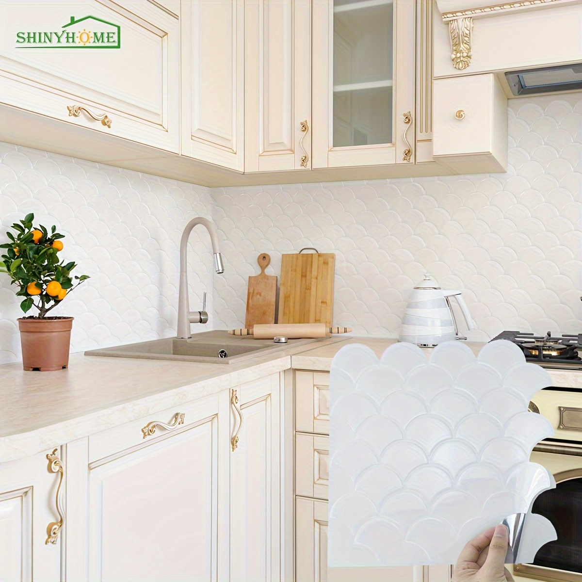 Piastrelle Adesive 3D Smart Tiles - Paraschizzi Per Cucina E