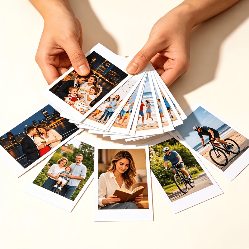 TEMU 20 stampe Polaroid, stampa foto ritratto, foto commemorative di crescita, servizio fotografico per matrimonio di , foto di paesaggi da viaggio ,