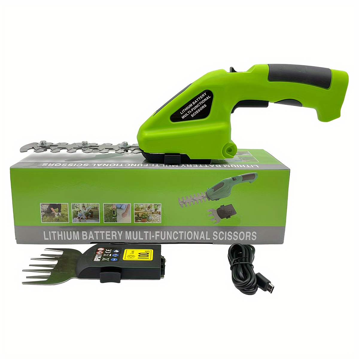 effortlessly and 7 2v 1 pruning rechargeable and charger included details 1