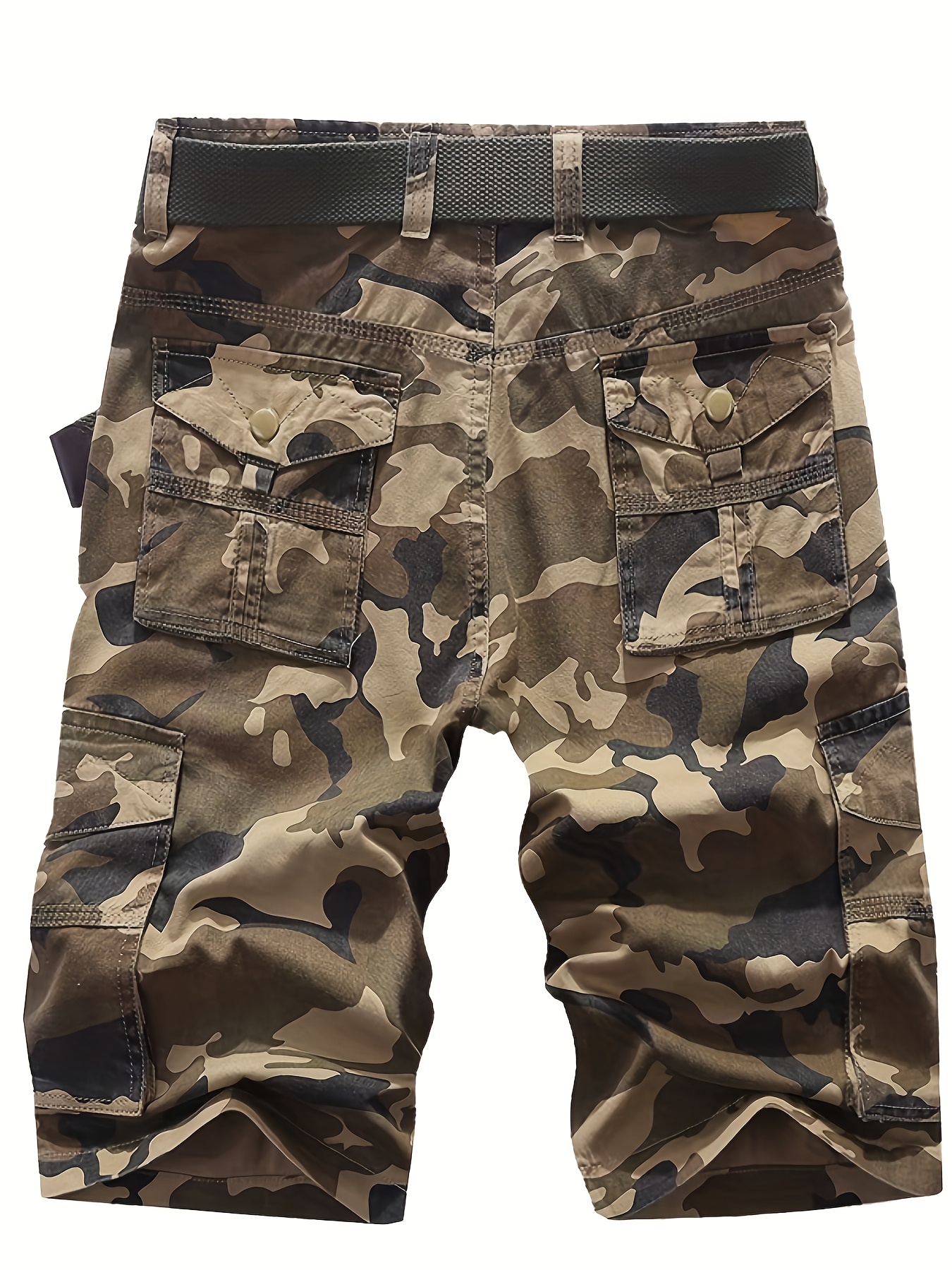 summer workwear camouflage shorts casual five quarter pants Temu