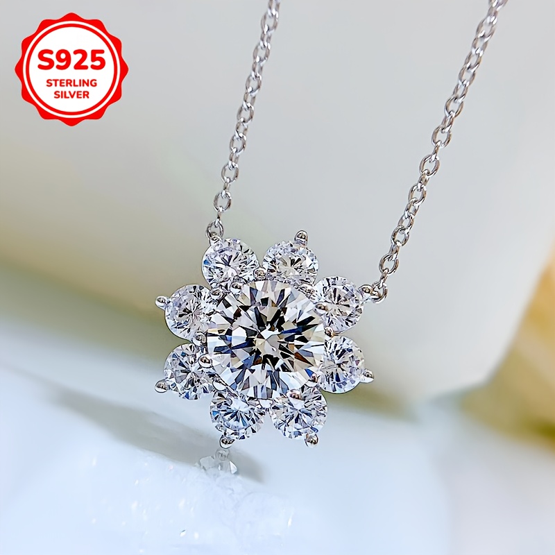 Low Allergy Shining Sunflower Pendant Necklace - Classic Versatile Gift