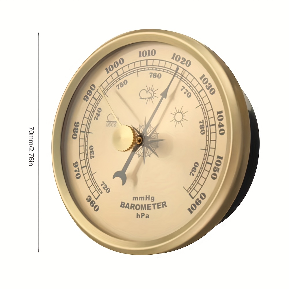 2026 new household barometer pressure gauge wall hanging   multifunction thermometer hygrometer
