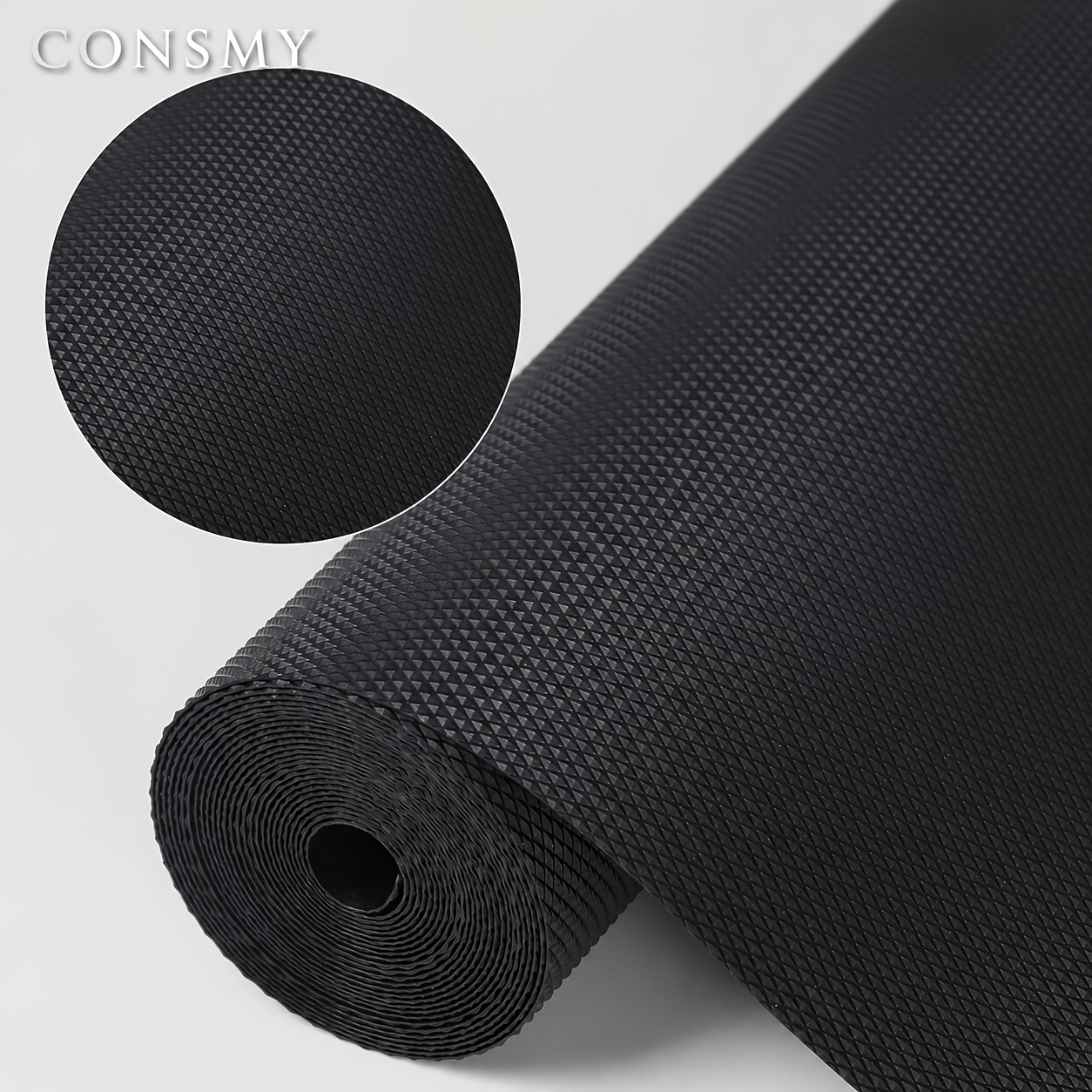 TEMU 1 Roll, Premium Thickened Eva Cabinet Shelf Liner, Drawer Liner, Non-slip Liner For Dressers, Storage Rooms, Bathrooms, Refrigerator Protector,