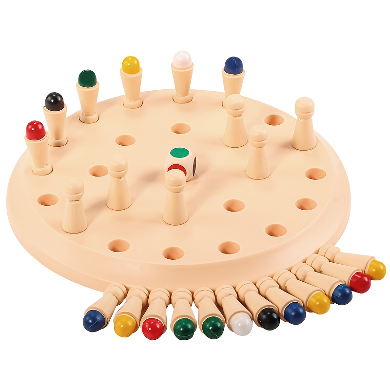 Memory Board Educational Logic and Brain Teaser Game for Interactive Fun