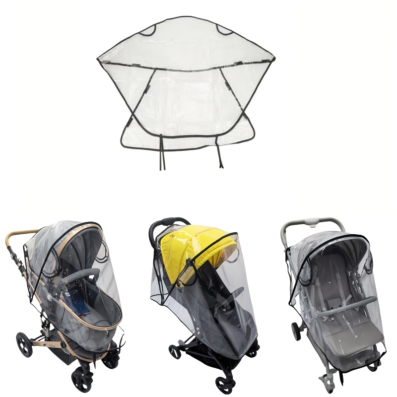 Rain Cover for Strollers, Wind and Rain Protection