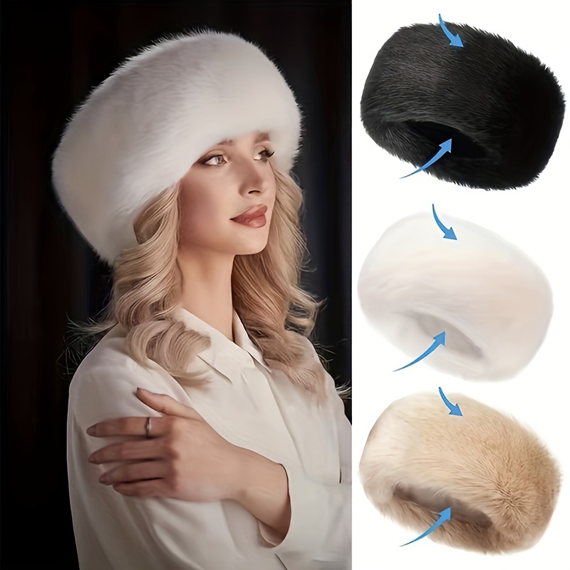 Fleece Ear Warmers Women Winter Headband Ear Muffs Ear - Temu Canada